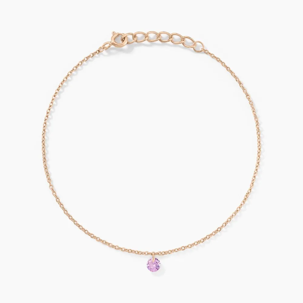 Bracelet Constantin Argent Rose Oxyde De Zirconium|Marc Orian Outlet