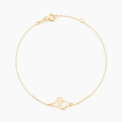 Bracelet Corazones Or Jaune|Marc Orian Discount