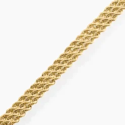 Bracelet Cordelia Maille Corde 3 Rangs|Marc Orian Hot