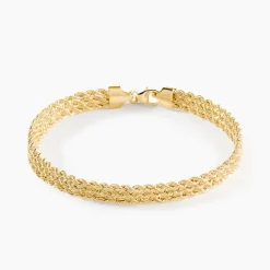 Bracelet Cordelia Maille Corde 3 Rangs|Marc Orian Hot