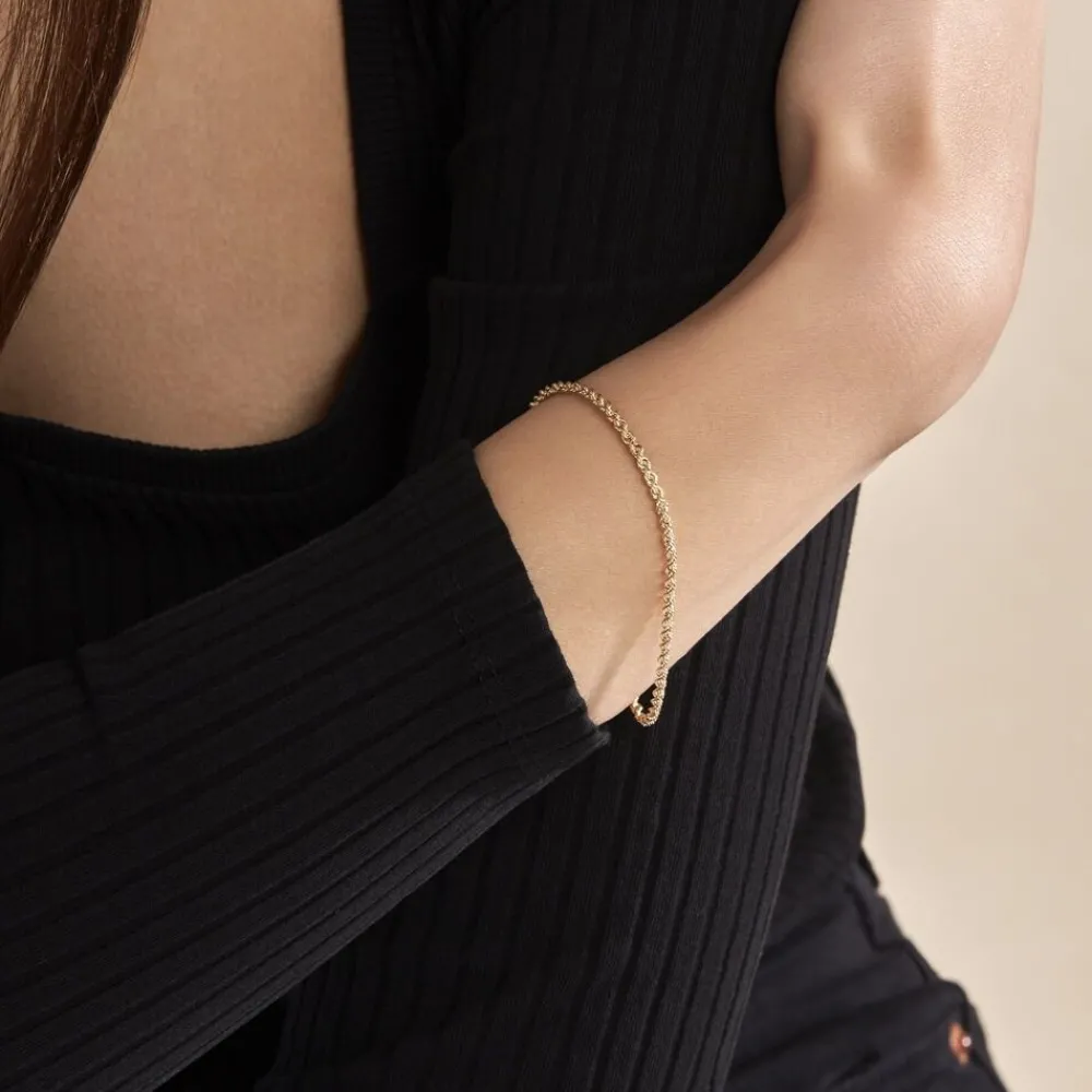 Bracelet Cordelia Maille Corde|Marc Orian New