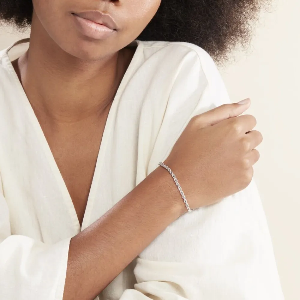 Bracelet Cordelia Maille Corde|Marc Orian Sale