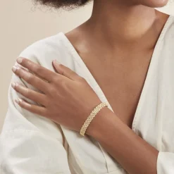 Bracelet Cordelia Maille Corde 3 Rangs|Marc Orian Outlet