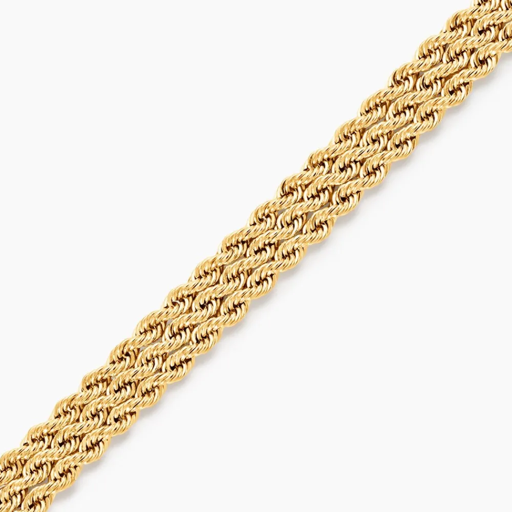 Bracelet Cordelia Maille Corde 3 Rangs|Marc Orian Outlet