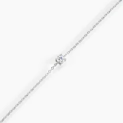 Bracelet Court Argent Blanc Lylwenn Oxyde De Zirconium|Marc Orian Best
