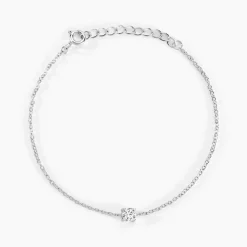 Bracelet Court Argent Blanc Lylwenn Oxyde De Zirconium|Marc Orian Best