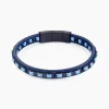 Bracelet Cuir De Vache Bleu|JOURDAN Best
