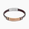 Bracelet Cuir De Vache Marron|JOURDAN