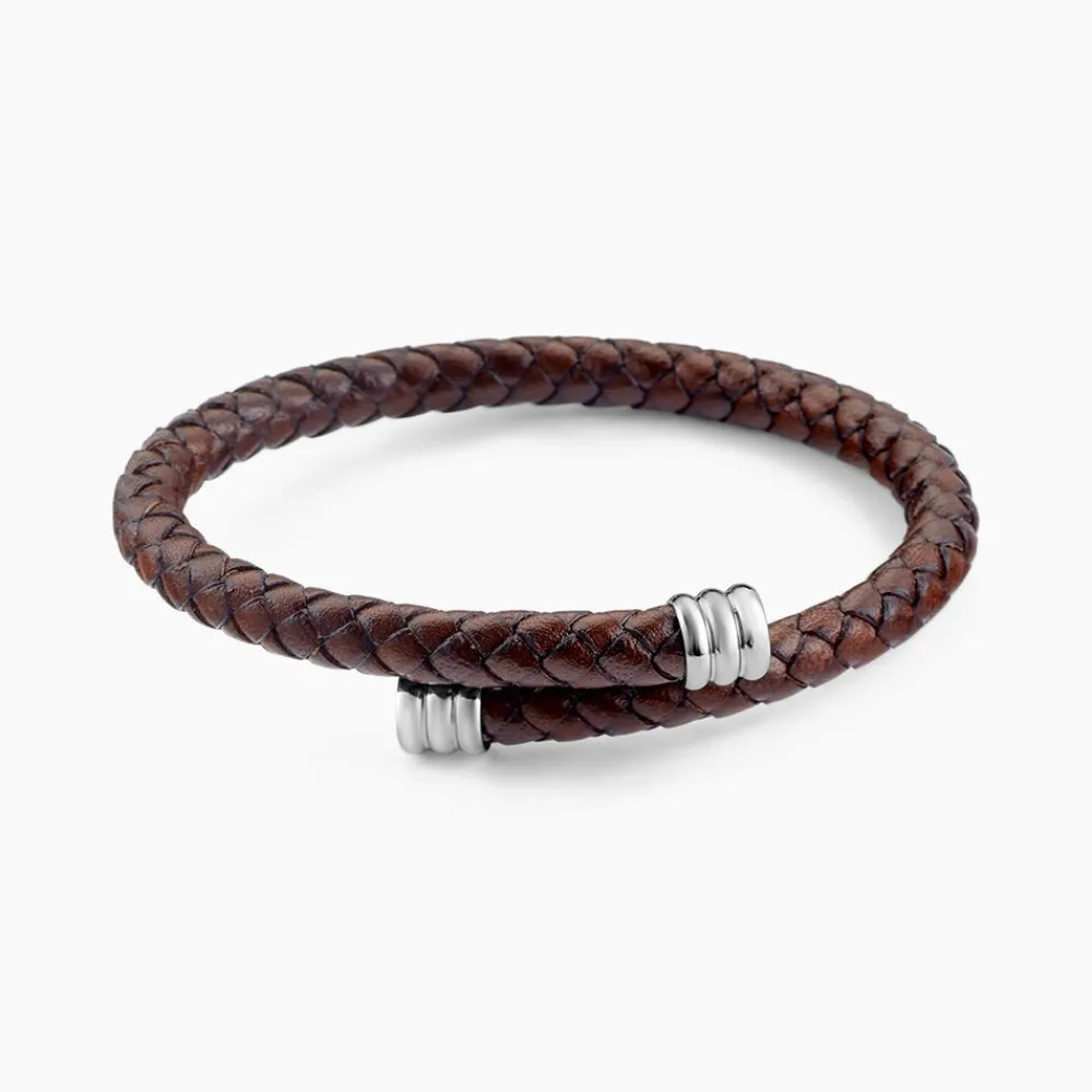 Bracelet Cuir De Vache Marron|JOURDAN Outlet