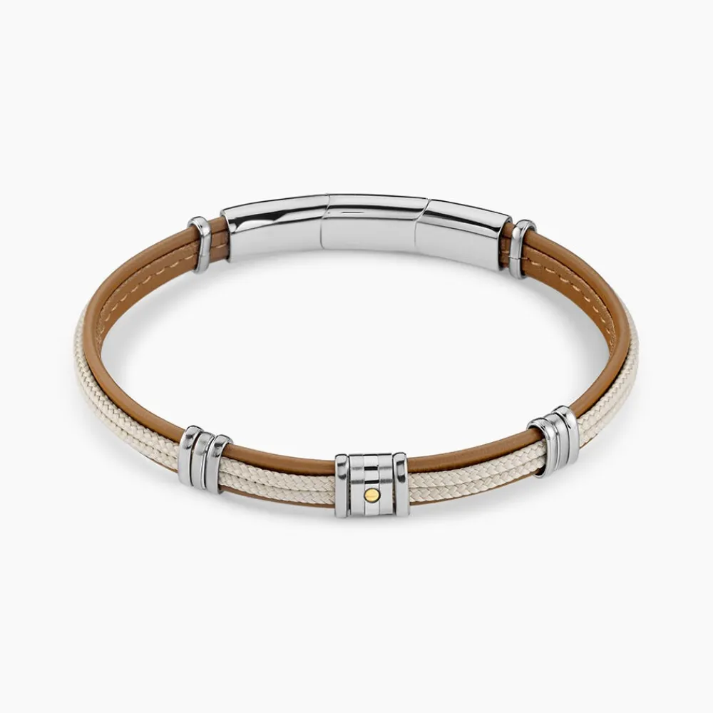 Bracelet Cuir De Vache Marron|JOURDAN Online