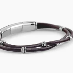 Bracelet Cuir De Vache Marron|JOURDAN Hot