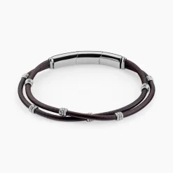 Bracelet Cuir De Vache Marron|JOURDAN Hot