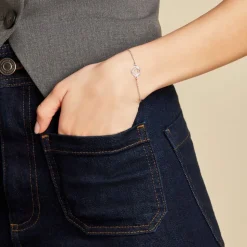 Bracelet Cuore Argent Blanc
