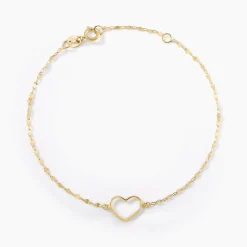 Bracelet Cuore Or Jaune