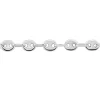 Bracelet Dami Maille Grain De Cafe Or Blanc|Marc Orian New