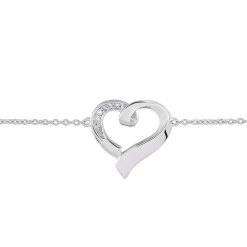 Bracelet Daviane Argent Blanc Oxyde De Zirconium|Marc Orian Clearance