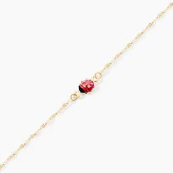 Bracelet Deena Or Jaune Oxyde De Zirconium