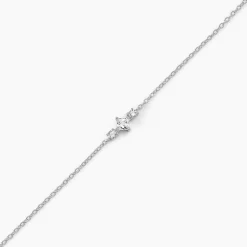 Bracelet Desert Argent Blanc Oxyde De Zirconium
