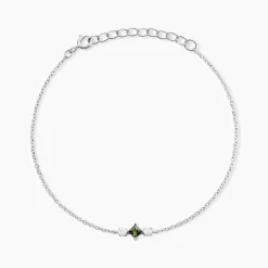 Bracelet Desert Argent Blanc Oxyde De Zirconium