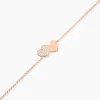 Bracelet Deven Argent Rose Oxyde De Zirconium|Marc Orian Outlet