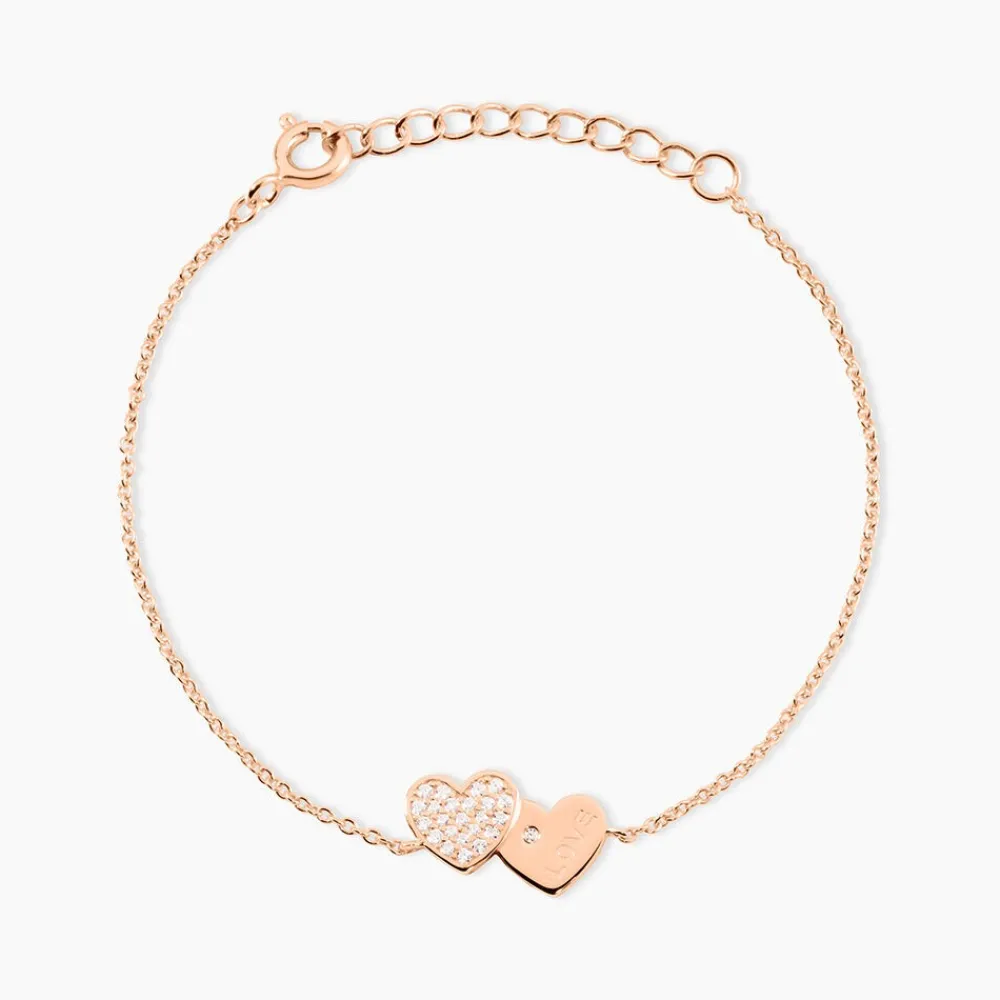 Bracelet Deven Argent Rose Oxyde De Zirconium|Marc Orian Outlet
