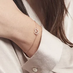 Bracelet Donatiane Argent Rose Oxyde De Zirconium|Marc Orian Outlet