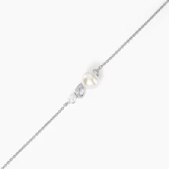 Bracelet Dua Argent Blanc Perle De Culture Oxyde De Zirconium|Marc Orian Discount