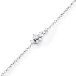 Bracelet Eden Argent Blanc Oxyde De Zirconium