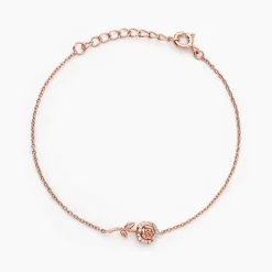 Bracelet Edenia Argent Rose Oxyde De Zirconium