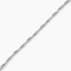 Bracelet Edlineae Argent Blanc