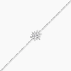 Bracelet Effie Argent Blanc Oxyde De Zirconium