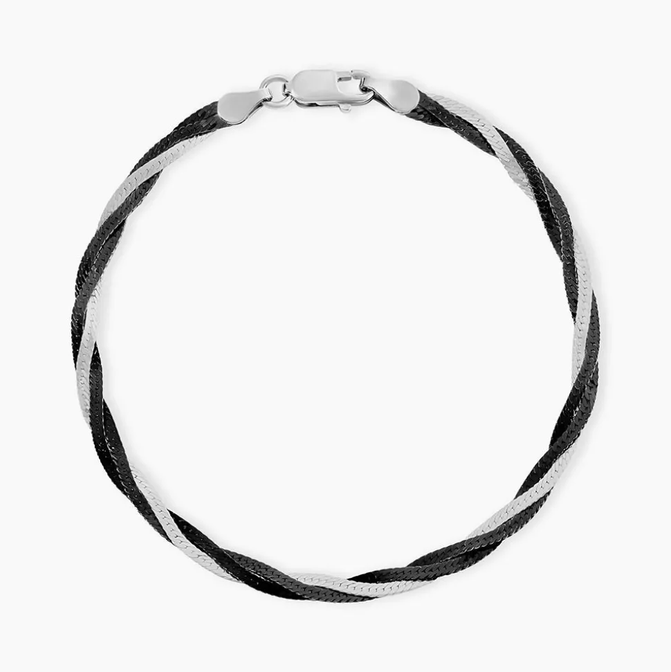 Bracelet Ehud Argent Bicolore