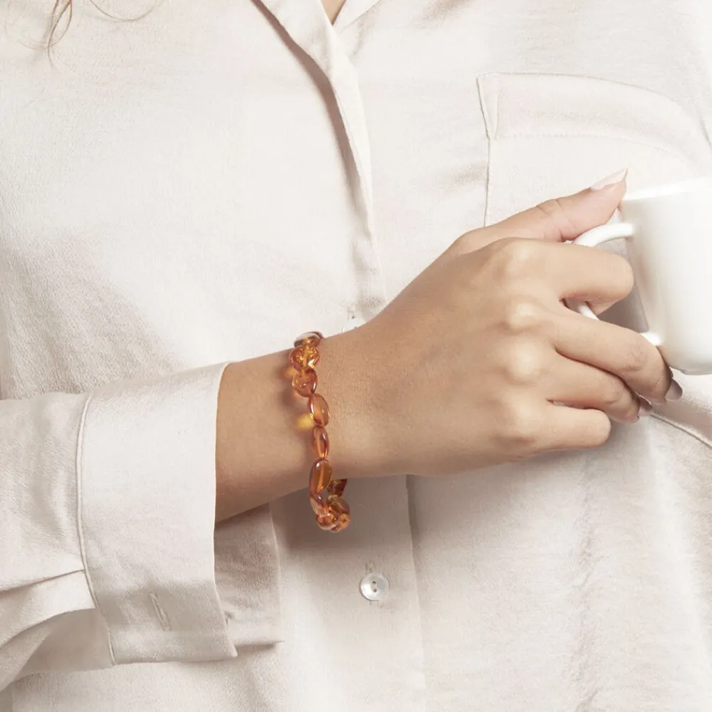 Bracelet Elastiqué Mirganez Ambre|Marc Orian New