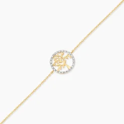 Bracelet Eleone Or Jaune Diamant