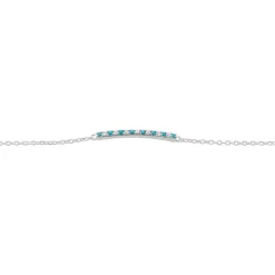 Bracelet Elga Argent Blanc Oxyde De Zirconium