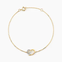 Bracelet Eliana Or Jaune Oxyde De Zirconium|Marc Orian Discount