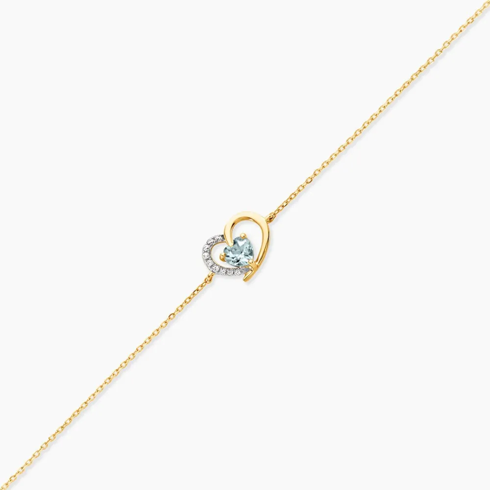 Bracelet Eliana Or Jaune Topaze Oxyde De Zirconium|Marc Orian Discount