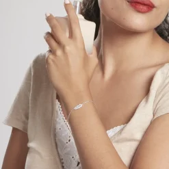 Bracelet Elies Argent Blanc Oxyde De Zirconium|Marc Orian Hot