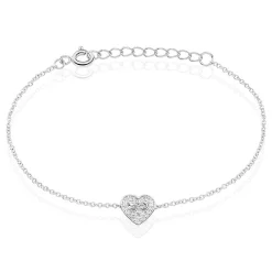 Bracelet Eliza Argent Blanc Oxyde De Zirconium|Marc Orian Outlet