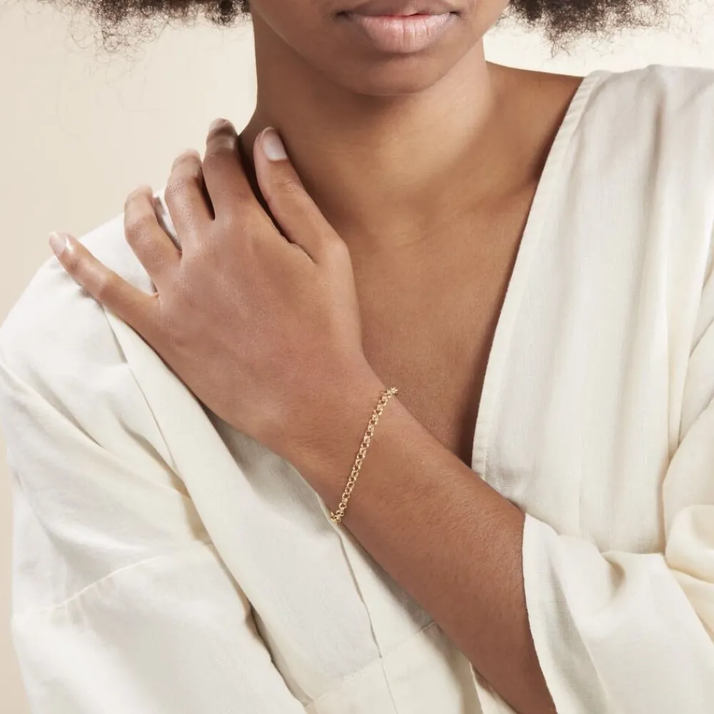 Bracelet Elviaae Maille Jaseron|Marc Orian Outlet
