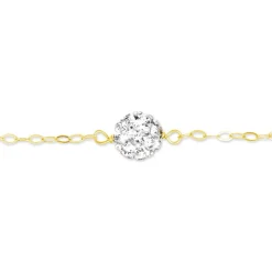 Bracelet Elyanah Or Jaune Strass