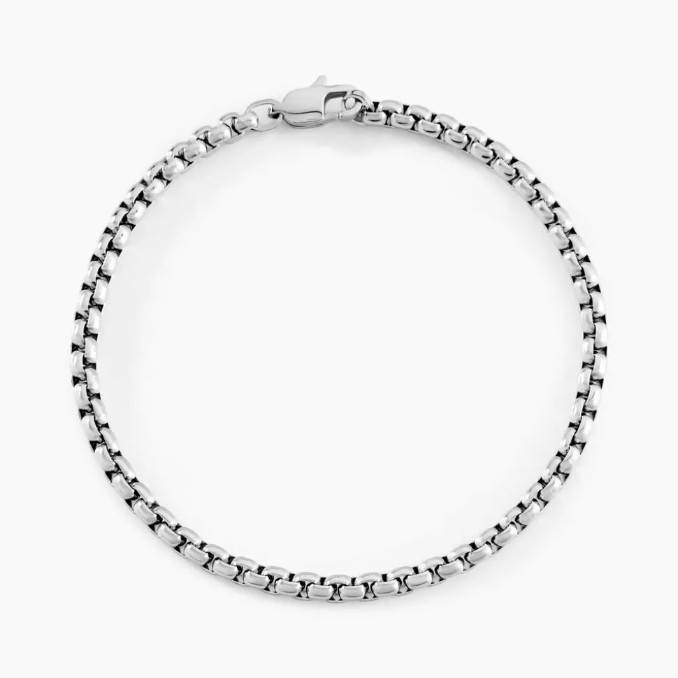 Bracelet Emrick Acier Blanc