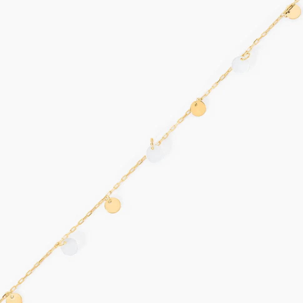 Bracelet Epurea Or Jaune Nacre