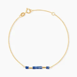 Bracelet Erdmann Or Jaune Aventurine