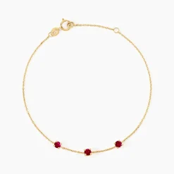 Bracelet Esmerald Rendez-Vous Or Jaune Rubis