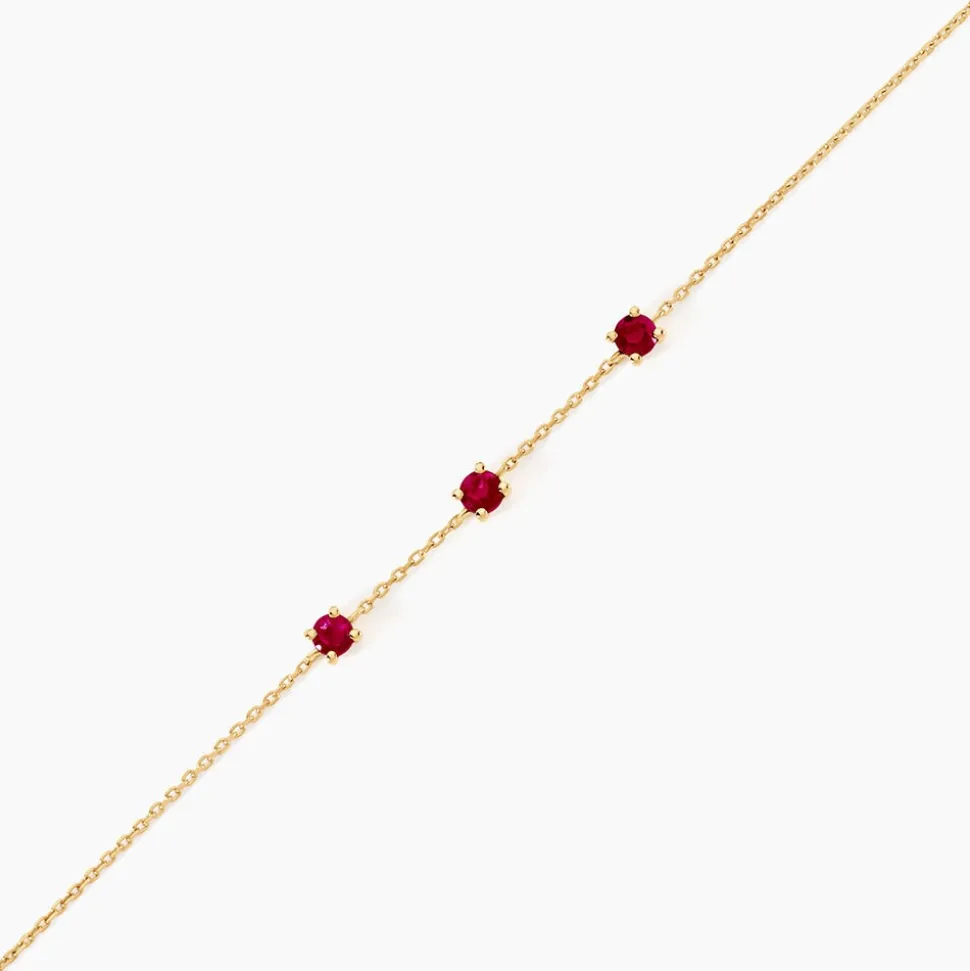 Bracelet Esmerald Rendez-Vous Or Jaune Rubis