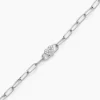 Bracelet Eternity Argent Blanc Oxyde De Zirconium