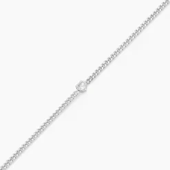 Bracelet Eternity Argent Blanc Oxyde De Zirconium