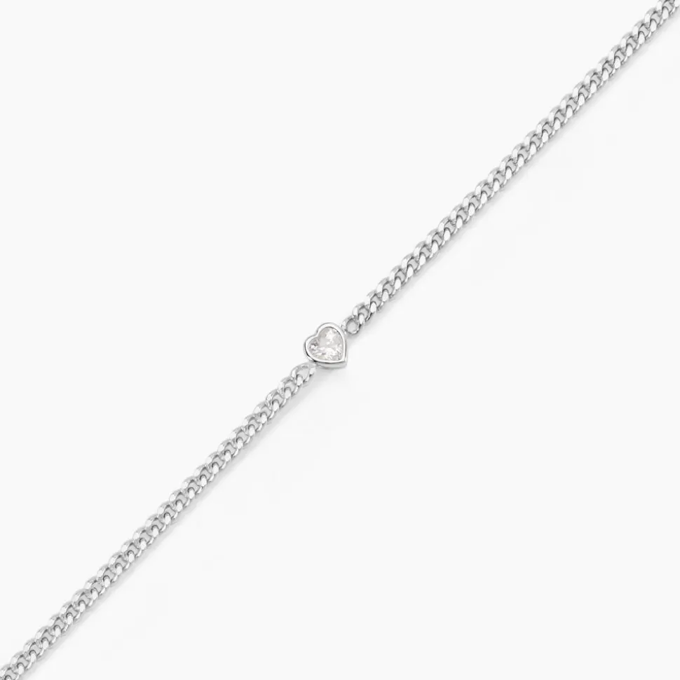 Bracelet Eternity Argent Blanc Oxyde De Zirconium