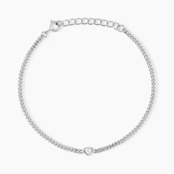 Bracelet Eternity Argent Blanc Oxyde De Zirconium